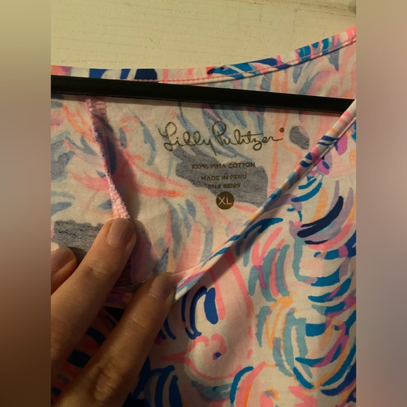 lilly pulitzer head in the sand marlowe dress size xl - Picture 4 of 4